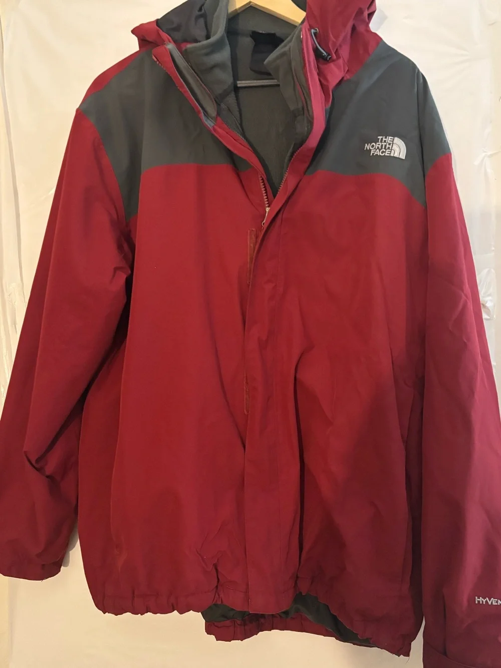 The North Face Hyvent 2 in 1 Jacket men’s XL
